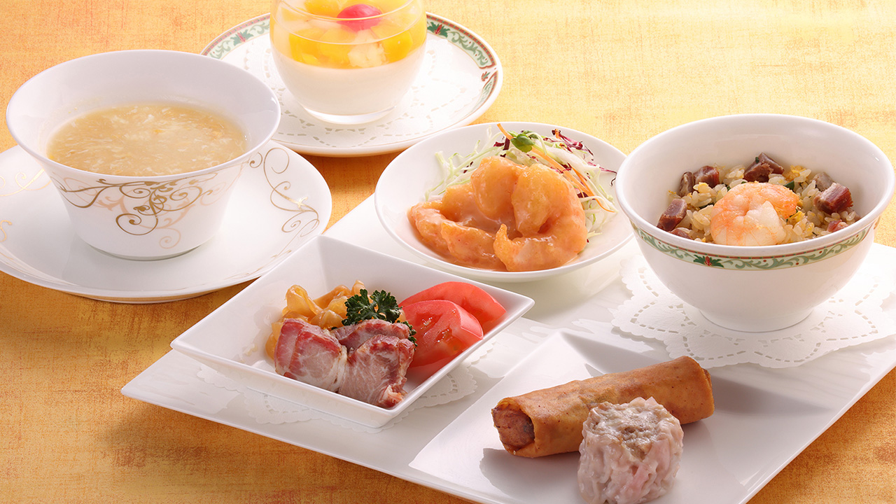 福岡の中華レストランは、ホテルオークラ福岡の中国料理桃花林　お子様プレート画像